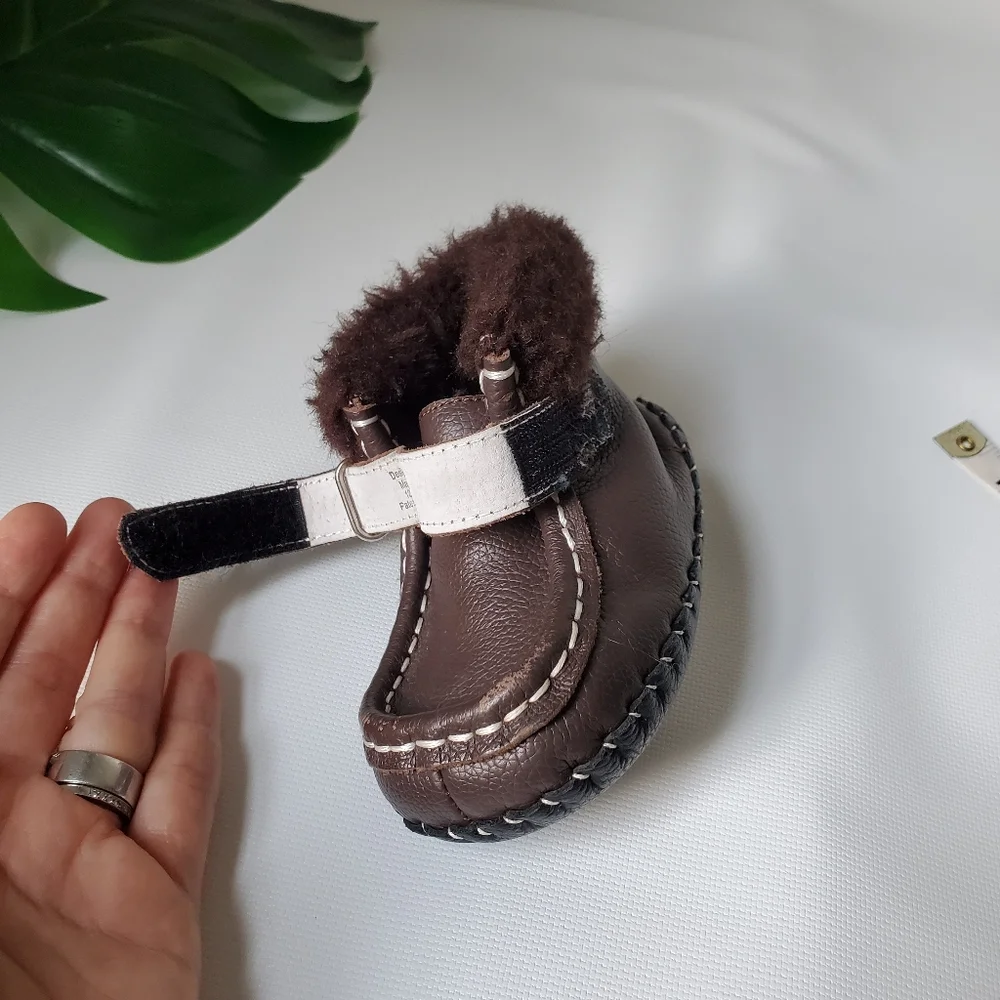 Pediped Fully Faux Fur Lined Winter Booties